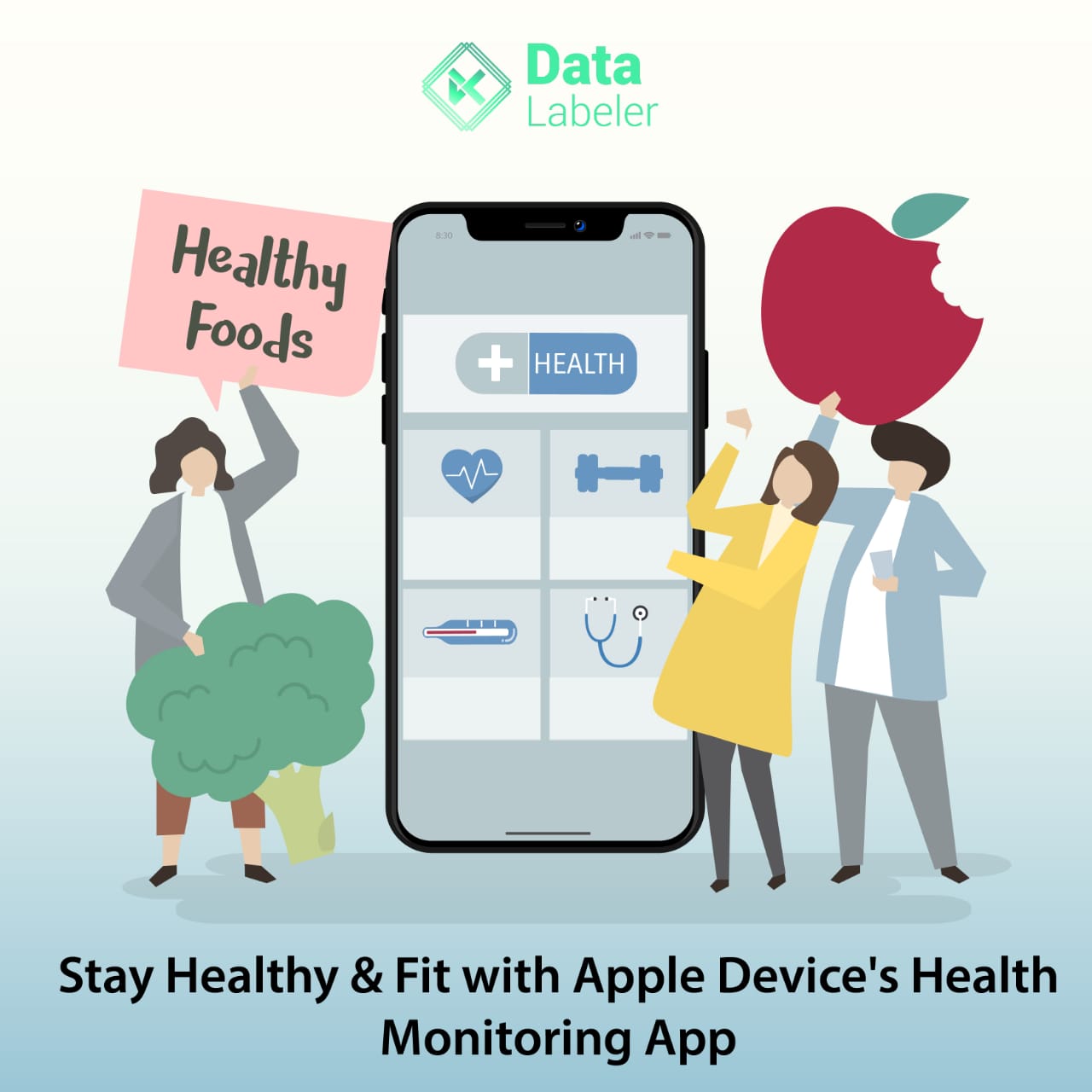 Stay Healthy & Fit with Apple Device’s Health Monitoring App